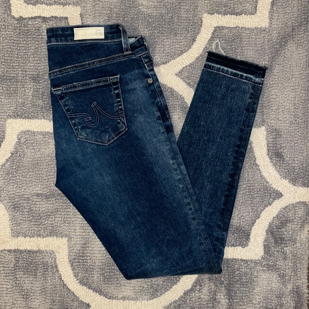 AG The Legging Ankle Womens Super Skinny Jeans Size 25